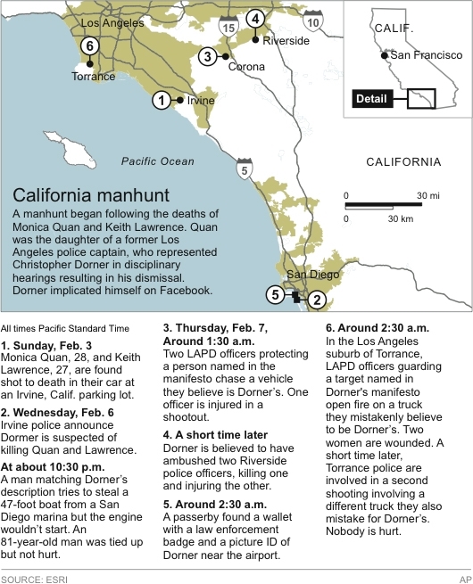 CALIF MANHUNT