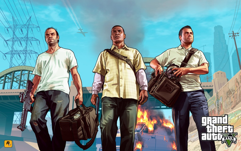 official-gta-v-artwork-trevor-franklin-michael