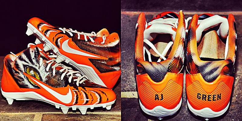 AJ Green’s Special Edition Bengals Cleats Will Be The Flyest Things In ...